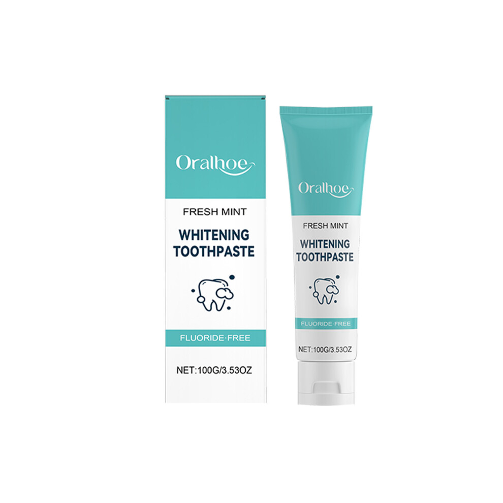 (100g) ORALHOE cleaning toothpaste gently cleans teeth stains and tartar, freshens breath, protects gums, cleans teeth, oral care toothpaste