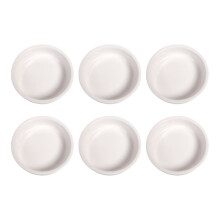 Ramekins 4 Oz, Creme Brulee Ramekins Oven Safe Ceramic Shallow Souffle Dishes for Baking Custard, Quiche Pans 6pack