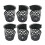 6 Pcs Pool Table Pockets Billiard Pockets Set Black Billiards Net Bag Entertainment Web Pockets Snooker Baskets 1