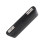 Leder-Piccolo-Etui schwarz 16 Löcher 12