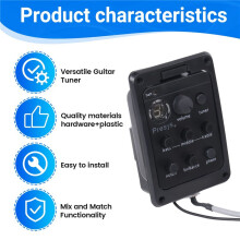 Guitar Pickup Eq Electric Box Sound Hole Equalizer Guitar Tuner Mix Guitar Guitar Accessories Folk Pickup 301 Pickup