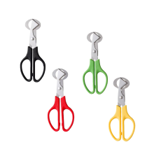 stuks kwarteleischaar, roestvrijstalen kwarteleischaar/eiverdeler/eieropener voor thuis, keuken en restaurant (rood, groen, geel, zwart