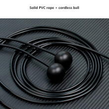 (black blue) Digital Counting Jump Rope - Electronic Calorie Counter, Fitness & Wireless Skipping Rope Set