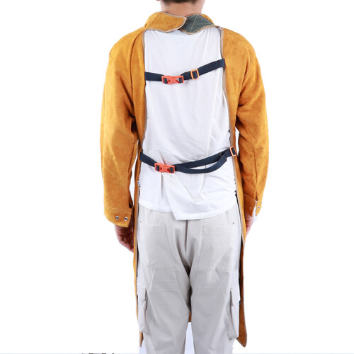 Arbeitsschürze hitzebeständig Orange 2