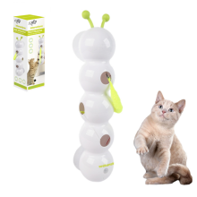 Orugas interactivas, juguete divertido y atractivo para gatos en casa.