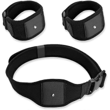 Conjunto de cinturón y muñequera ajustables compatible con HTC Vive Tracker
