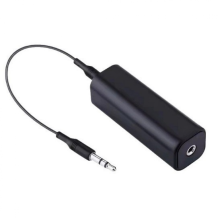 Filtro de ruido de audio auxiliar de 3,5 mm para línea de altavoz, aislador de ruido de bucle de tierra para estéreo de coche y hogar.