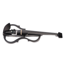 Leise E-Violine 4/4 mit Tonabnehmer, Kohlefaser