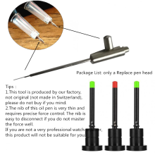 (1A) Replacement Precision Oil Pin Oiler Pen Tip Needle Lubricator Watch Clock Repair Tool