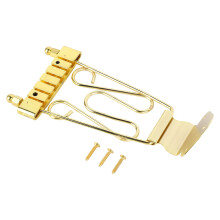Goldener Bass Bridge Saitenhalter Zinklegierung