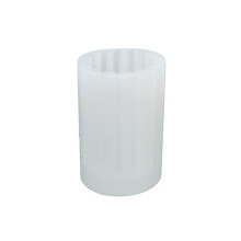 (A) Forma de Silicone para Velas e Sabões, 5 Formatos, Reutilizável, -40C a 230C