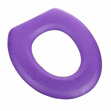 (Purple) 2-teiliges WC-Sitzkissen-Set, kompatibel mit allen Toiletten, waschbares EVA, Lila, Grün, Blau, Rosa