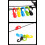 (Green) 4pcs Archery Bow String Stabilizer Monkey Tail Silencer Compound Dampener 10