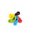 (Red) 4pcs Archery Bow String Stabilizer Monkey Tail Silencer Compound Dampener 9