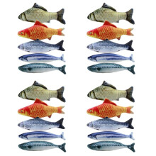 20PCS Catnip Fish Toys for Cat 20cm Cat Toys Cat Fish Pillow Cat Catnip Toys