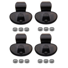 4PCS Fishing Bite Alarm Set Fishing Electronic Indicator Carp Bait Alarm Bell Daytime Indicator with Battery