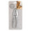 BREZIUM Long Handle Walnut Cracker Metal 15 cm Silver Nutcracker Kitchen Tool 5
