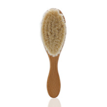 Ziegenhaarbürste mit Holzgriff sanft
