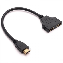 Hdmi Splitter Adapter, 1080p Hdmi Male To Dual Hdmi Female