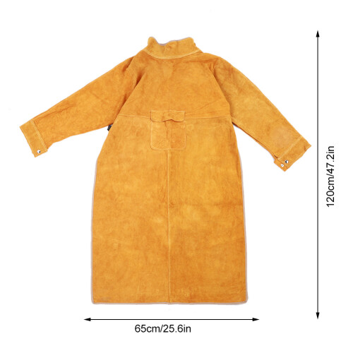 Arbeitsschürze hitzebeständig Orange 1