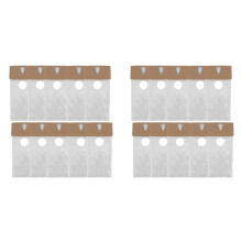 1000 Pack Door Hanger Bags 6inch X 12inch, Clear Door Hanger Bags Protects Flyers, Brochures, Notices, Printed Materials