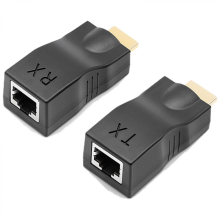Estensore HDMI da HDMI a RJ45 su cavo Cat 5e/6, adattatore LAN Ethernet 4K 1080p, nuovo