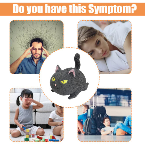 Katzenförmiger Stressball, Kinder 1