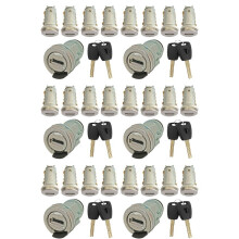 30X Car Ignition Lock Set for  Ducato for  for  SIP22 Blade Car Key Door Milling Cylinder Trunk Lock