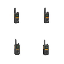Zestaw 4 radiotelefonów Baofeng Bf-T17UHF 400-470MHz, 5W, 16-kanałowy, dwukierunkowy, ładowarka USB, zasięg 3-6 km