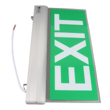 3W Acryl Notausgang Schild LED 12 Stück