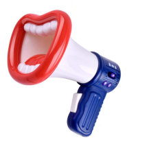 Mini megafon pro děti, zábavný hlasový reproduktor, bullhorn, zábavný ruční mikrofon