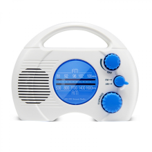 Nové přenosné 4úrovňové sprchové vodotěsné rádio AM FM mini rádio