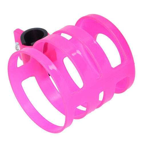 Fahrradhalter für Flaschen, verstellbar, Pink