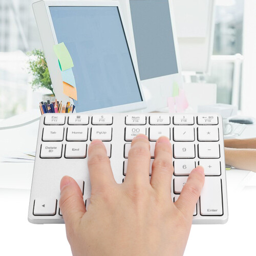 Mini Ziffernblock Bluetooth 3.0 Alu 1