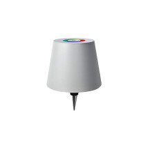 (White, B) Wireless Bottle Lamp with USB-C Charging & Three-Colour Dimmable LED Light
