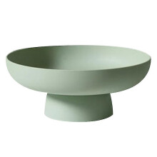 (Grass green) Miska na owoce z odpływem, plastikowa tacka na owoce 26 x 11,5 cm do stołu w salonie