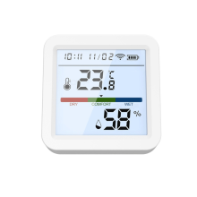 Tuya WiFi Temperature Humidity Sensor Smart Life Backlight Hygrometer Thermometer Sensor Support for Alexa