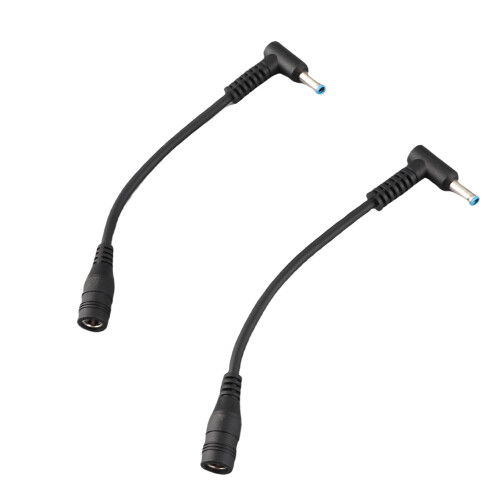 2 Stück HP Netzadapterkabel 5,5x2,1 auf 4,5x3,0 1