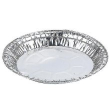 (7 inch) Aluminiowe blachy do pieczenia, 50 szt., żaroodporne, nadające się do piekarnika, jednorazowe, okrągłe, 6, 7, 8 cali