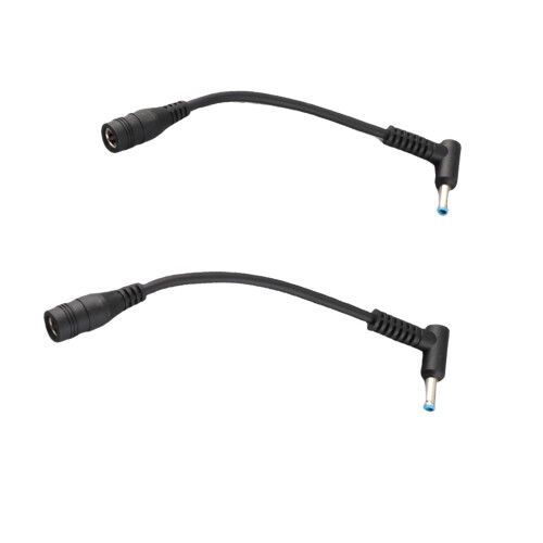 2 Stück HP Netzadapterkabel 5,5x2,1 auf 4,5x3,0 2