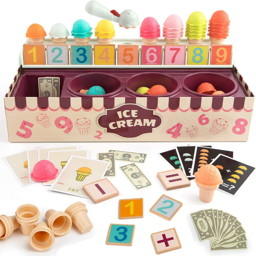 Eiscreme-Spielset: Mathe & Logik 1