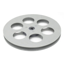 Lege Bandspoel van 7 Inch met 6 Gaten, Open Spoel voor 1/4 Inch Bandrecorder C