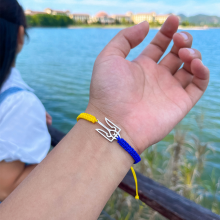 Handgemaakte armbanden uit Oekraïne, geweven armbanden van touw, sieraden voor stellen, gevlochten armbanden, cadeau voor vrouwen