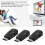 3er Pack HDMI-Stecker auf VGA Adapter mit Audio 17