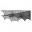 Polyester Spitzentischdecke Halloween 244x46cm 3