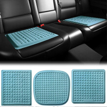 (Dark Grey, Arc) Almofada de Assento Gel Refrescante para Cadeira Escritório, Carro e Cadeira de Rodas com Suporte Ergonómico