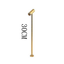 (Gold 30CM, 3000K) LED Spotlight 3W Dimmable for Jewelry Display, Brushed Nickel Finish, Aluminium Body, Model FY 1225