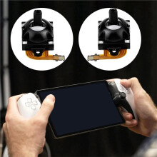 Hall Effect Joystick Replacement Pair 3D Analog Thumbstick Left Right for PS Portal PS5 Portal Game Console Controller