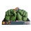 Kinder Hulk Handschuhe Grün Cosplay 2