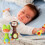3er-Set weiche Babyrasseln Tiere 4